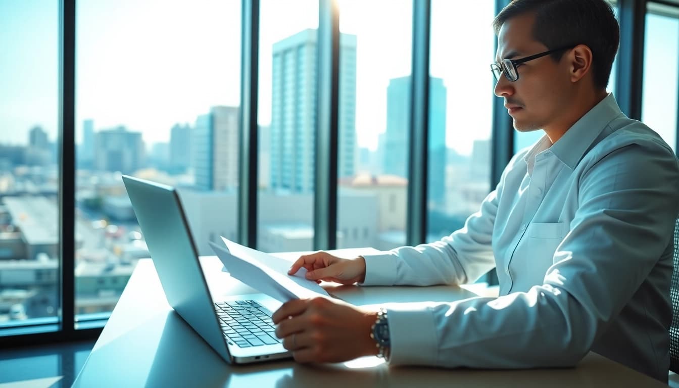 Enhancing pre-post award compliance through focused analysis in a modern workspace.