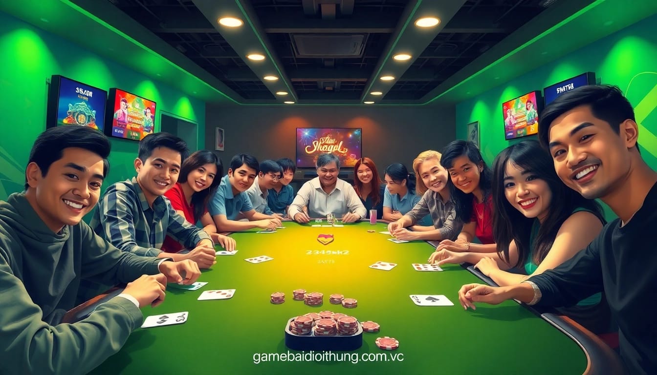 Engage in exciting card games at gamebaidoithuong.com.vc with vibrant online gaming experiences.