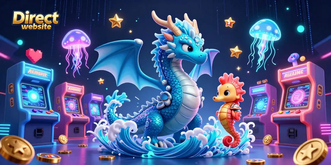 Spin the reels on a Direct website filled with vibrant casino elements and mythical characters.
