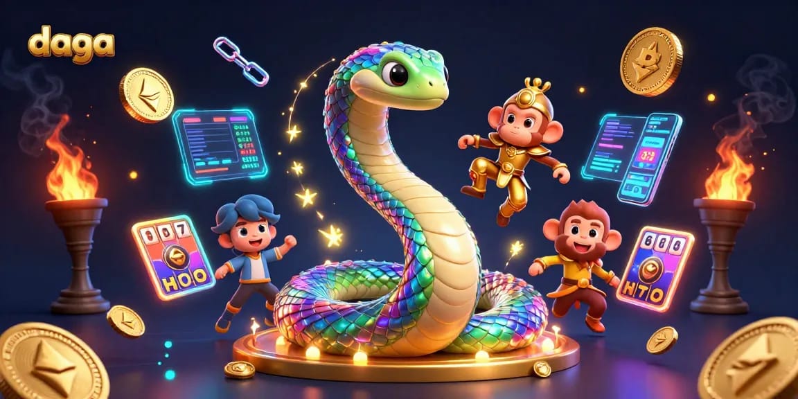 Experience thrilling gameplay at daga, featuring colorful characters and vibrant gaming elements in a rich casino scene.