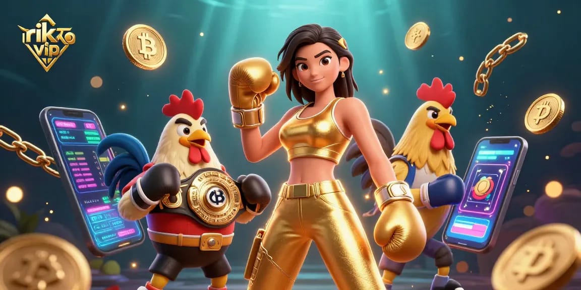 Experience the thrill of rik vip with dynamic elements and captivating characters in an exciting casino scene.