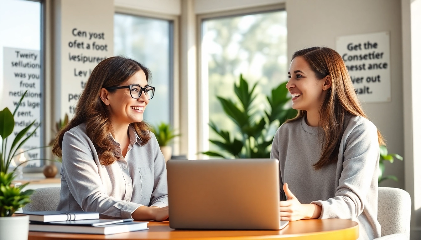 How to find my perfect career with a professional consultant in an inviting office