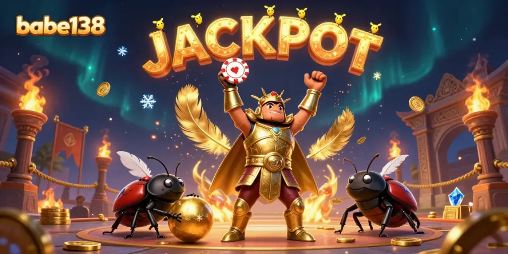 Permainan jackpot di babe138 dengan karakter unik dan latar belakang yang menakjubkan