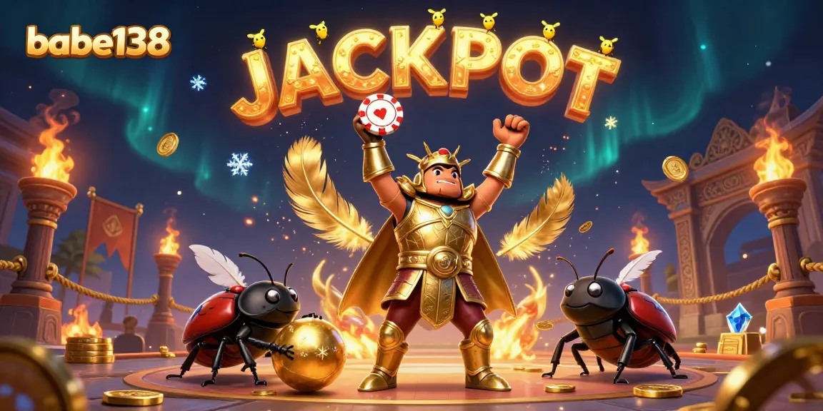 Permainan jackpot di babe138 dengan karakter unik dan latar belakang yang menakjubkan