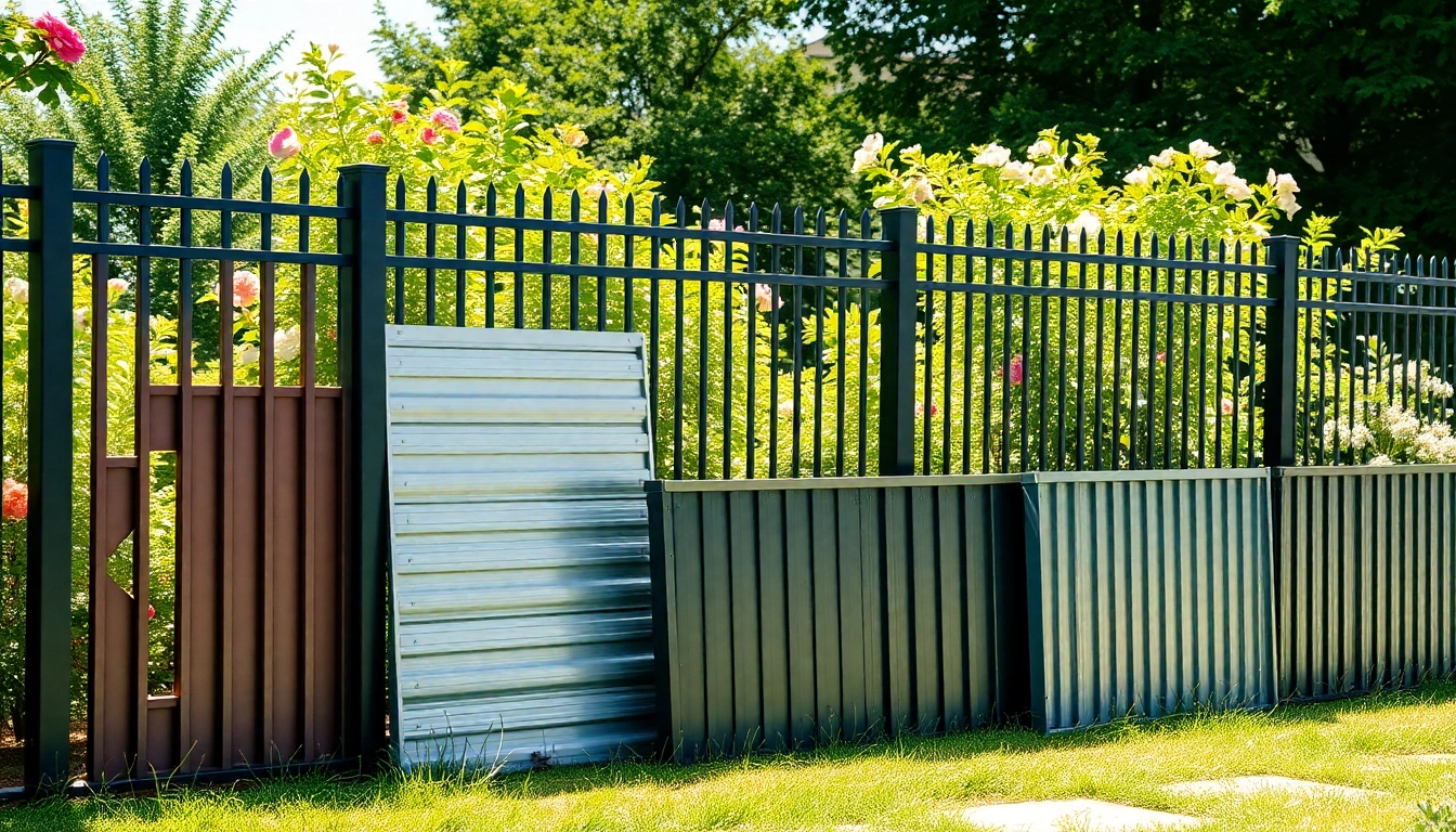 Explore metal fence panels at www.metalfencepanels.co.uk, showcasing innovative designs in a lush garden.