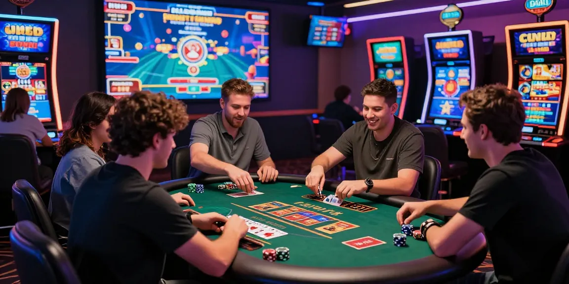Engaging scene at a credit card casino showing players enjoying games and promotions, emphasizing exciting gameplay at https://being-there.org.uk/.