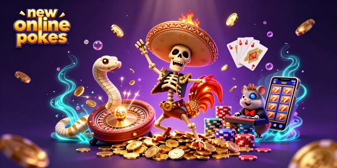 Win big with new online pokies as a skeleton mariachi rooster celebrates surrounded by gold!