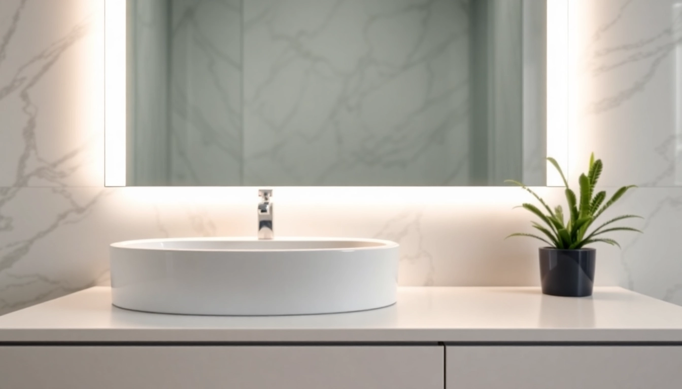 Enhance your style with a stunning led mirror bathroom reflecting modern elegance.