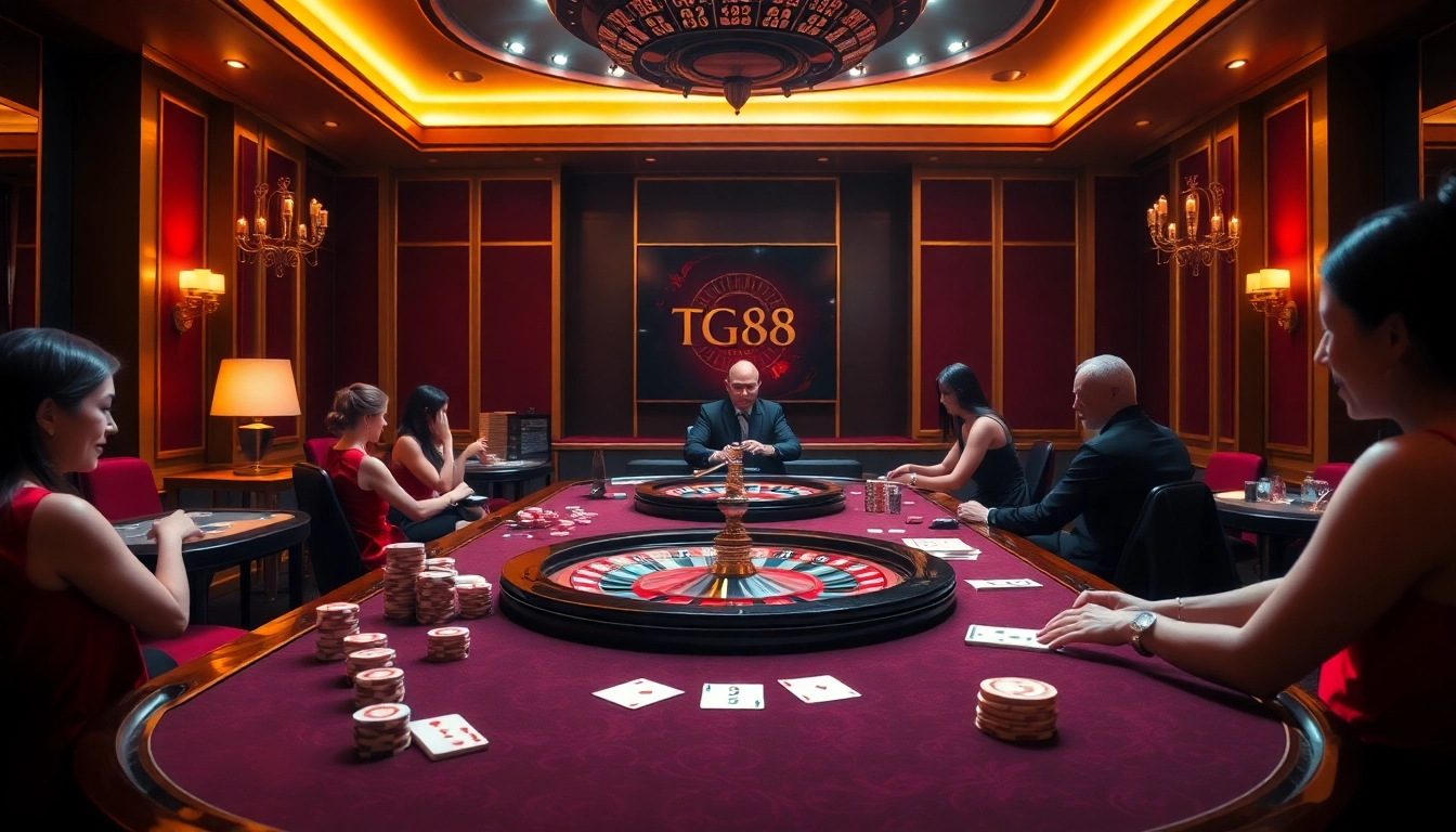 Experience the excitement at tg88 trang chủ with thrilling casino games like poker and roulette.