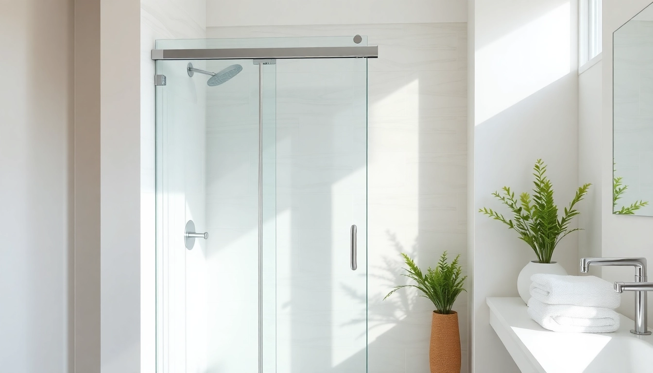 Enhance your bathroom with a stylish shower screen sliding door featuring sleek glass and chrome.