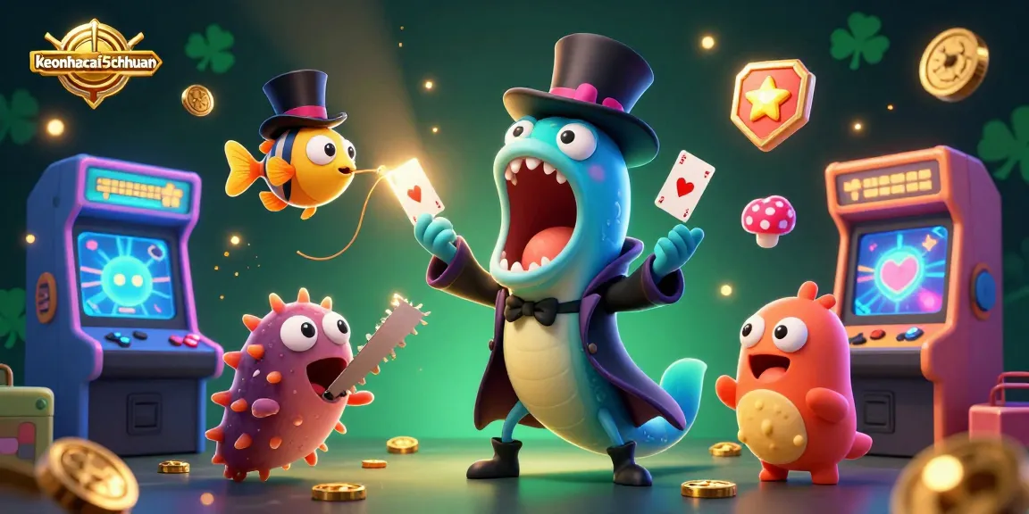 Engage with exciting gambling strategies at keonhacai55chuan featuring unique casino-themed characters.