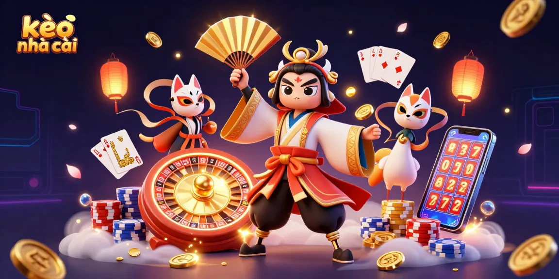 Win big with kèo nhà cái in a vibrant casino atmosphere filled with action-packed elements.