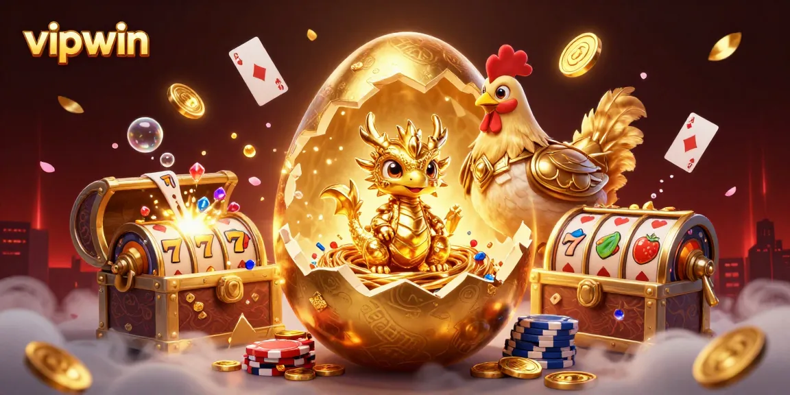Experience the excitement of winning with vipwin as the golden dragon reveals riches, enhancing your gaming adventures.